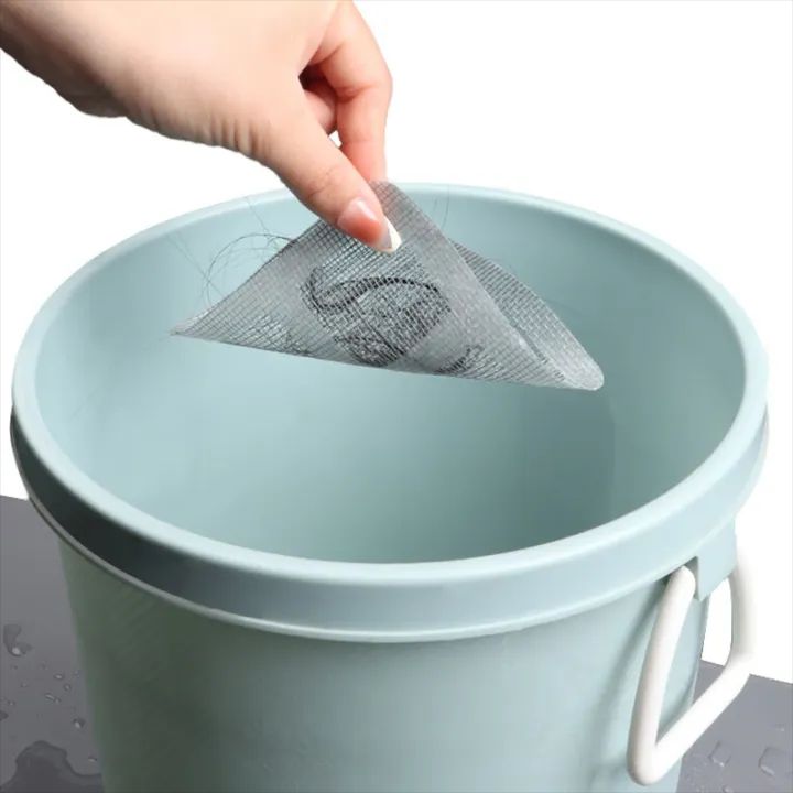 10Pcs Floor Drain Stickers Bathroom Hair Filter Hair Net Bathroom Drain Filter Kitchen Anti Clogging Anti Cockroach Bugs