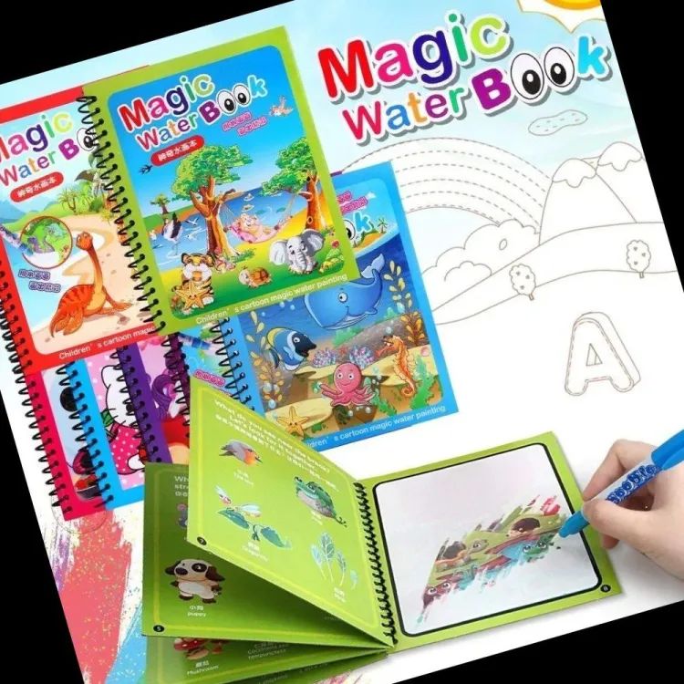 Magic Water Coloring Book For Kids Magic Book