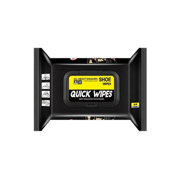 shoe cleaning pads wet wipes