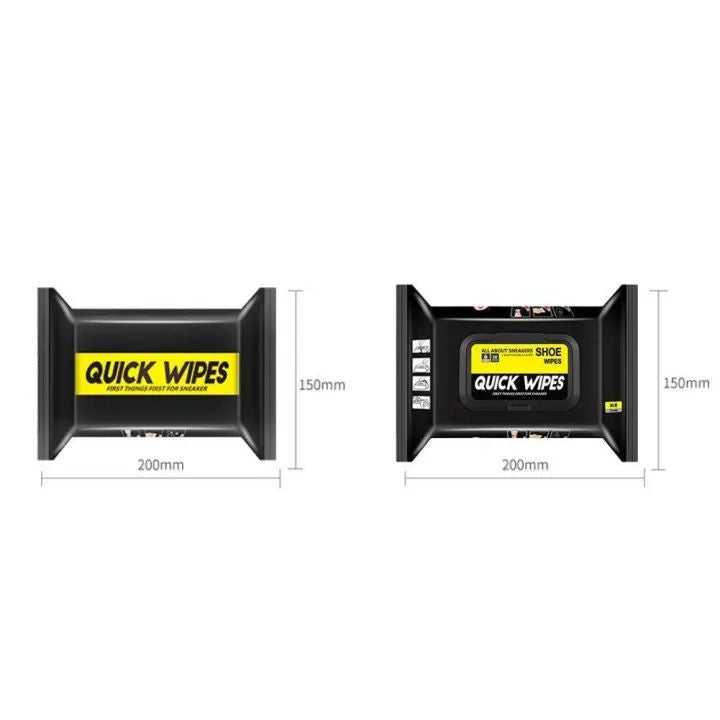 shoe cleaning pads wet wipes