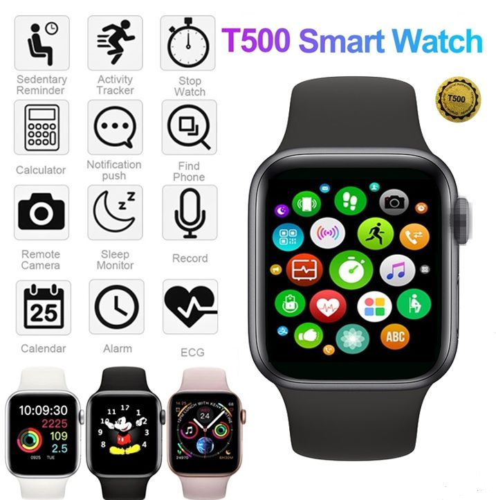 T500 Bluetooth Smart Watch Smart Watch For Men & Women