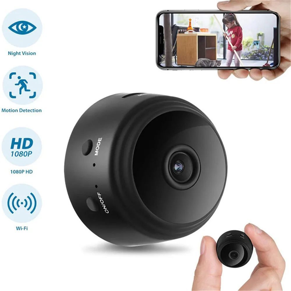 A9 WiFi Mini Camera HD 1080p Wireless Video Recorder Voice Recorder Security Monitoring Camera